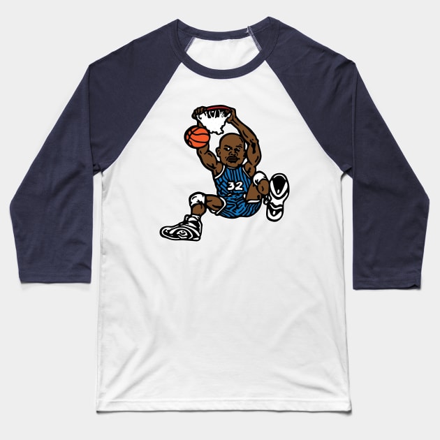 Shaqo Baseball T-Shirt by weirdude